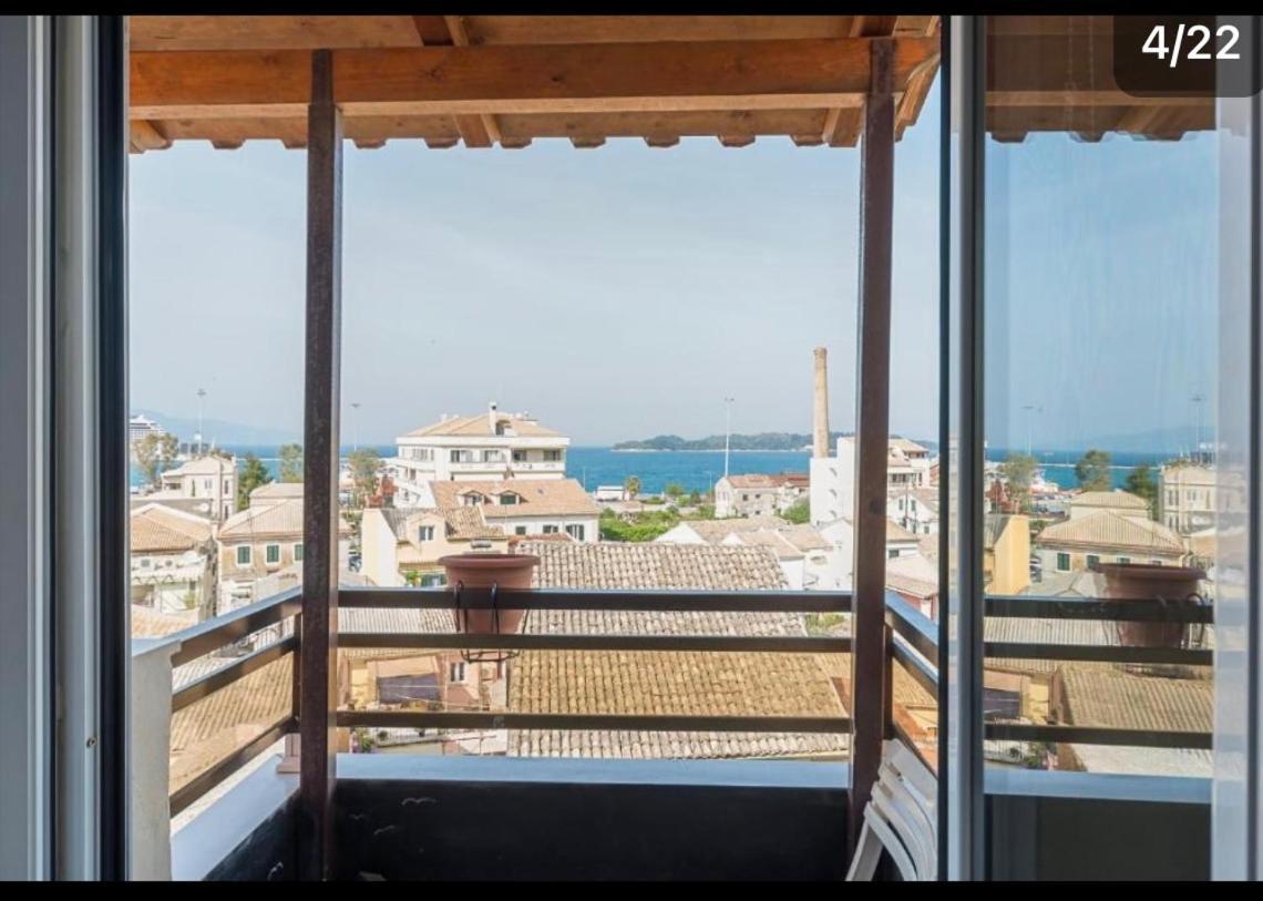 Makis Sea-View Apartment-Corfu Port Mantouki Exterior photo